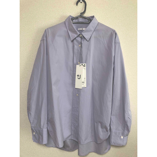 ユニクロ(UNIQLO)のユニクロ ➕J スーピマコットンオーバーサイズシャツ(シャツ/ブラウス(長袖/七分))