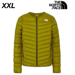 ザノースフェイス(THE NORTH FACE)のノースフェイス サンダーラウンドネックジャケット XXL サルファーモス SM(ダウンジャケット)