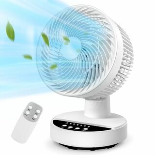 扇風機 サーキュレーター 兼用【2024年夏新モデル・節電対策・パワフル】DCモ