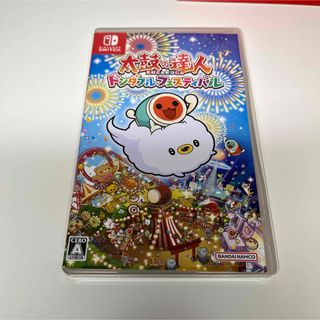 ニンテンドースイッチ(Nintendo Switch)の太鼓の達人　ドンダフルフェスティバル　太鼓バチセット(携帯用ゲームソフト)