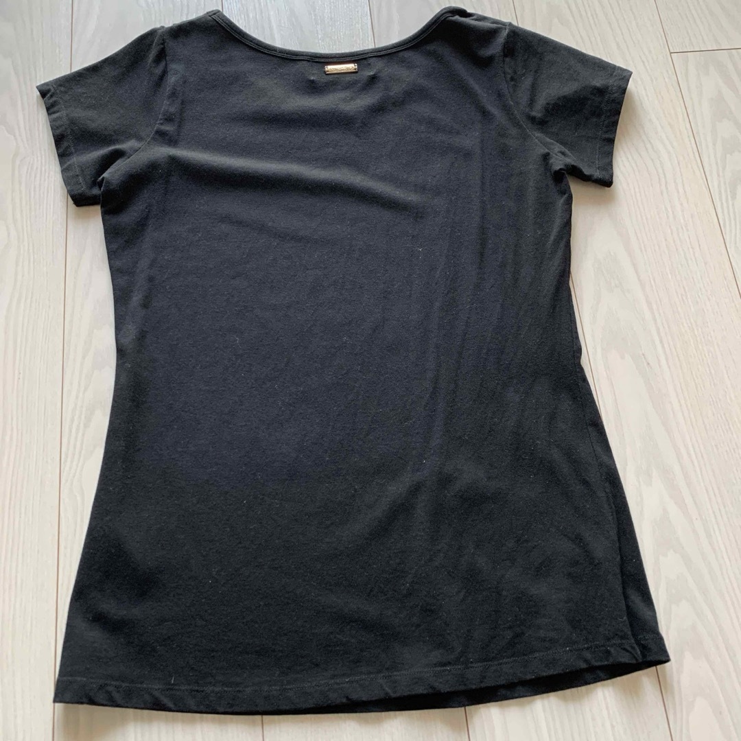 Rady(レディー)のRady 入手困難　ブラックTシャツ　サイズフリー レディースのトップス(Tシャツ(半袖/袖なし))の商品写真