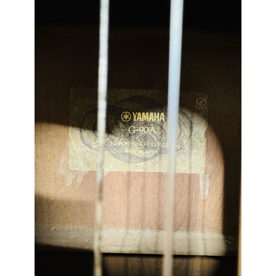 ヤマハ(ヤマハ)の★YAMAHAヤマハ★アコースティックギター　楽器　弦楽器　G-90A 動作品 楽器のギター(アコースティックギター)の商品写真