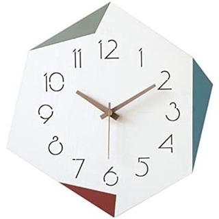 【人気】 時計 壁掛け シンプル  クロック 掛け時計 木製 (掛時計/柱時計)