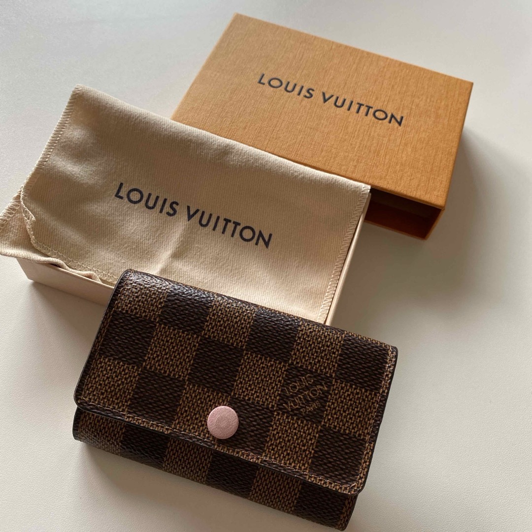 LOUIS VUITTON(ルイヴィトン)のLOUISVUITTON キーケース　ダミエ レディースのファッション小物(キーケース)の商品写真