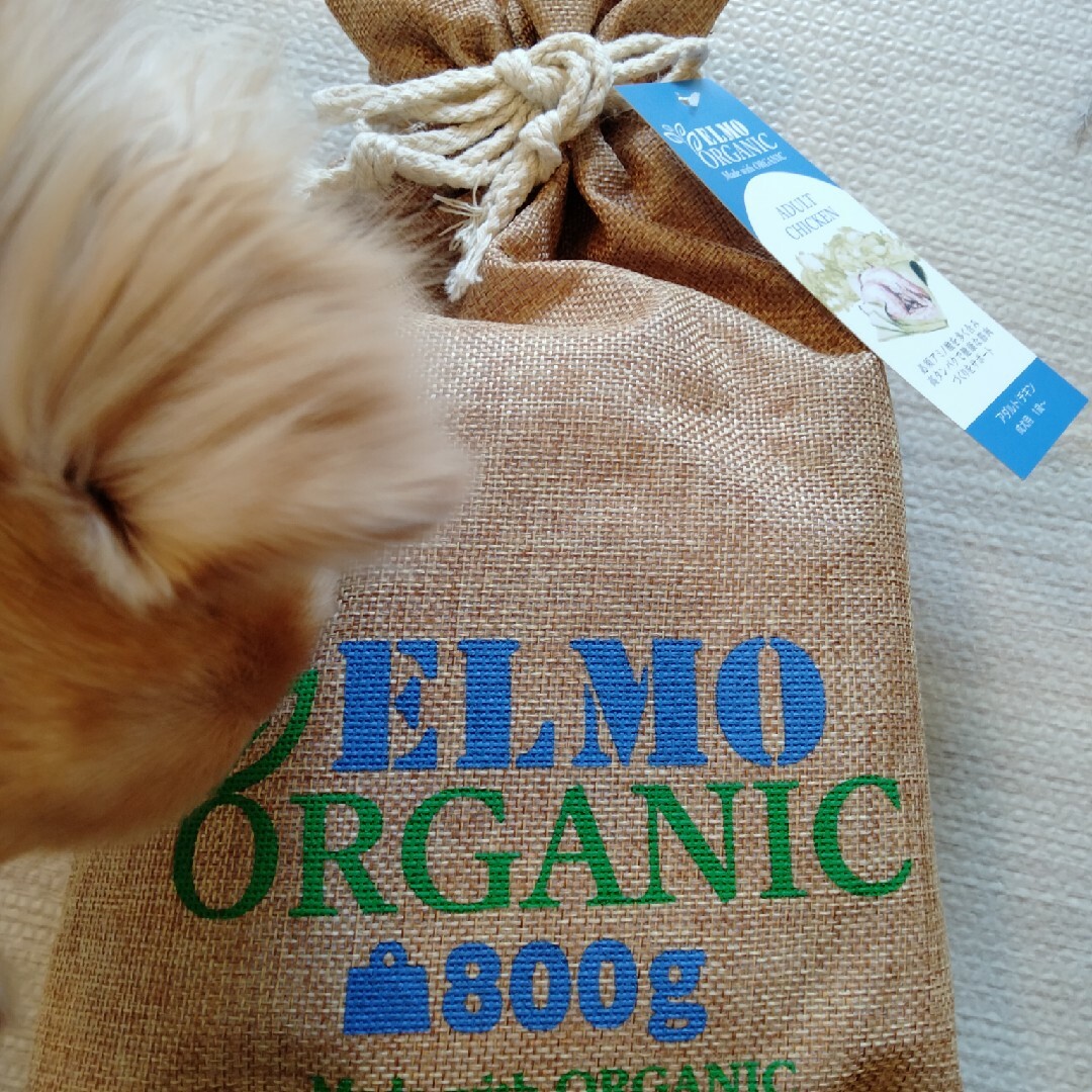 elmo オーガニックドッグフード(成犬用) その他のペット用品(犬)の商品写真