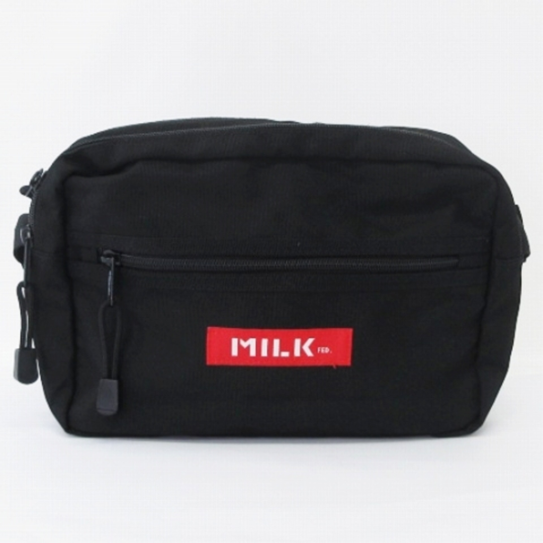MILKFED.(ミルクフェド)のミルクフェド MILKFED. 良品 ショルダーバッグ ブラック レディースのバッグ(ショルダーバッグ)の商品写真