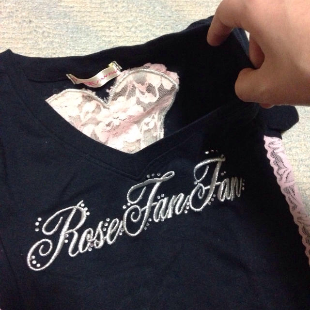 ROSE FANFAN(ローズファンファン)のROSE FANFAN セクシーTシャツ レディースのトップス(カットソー(半袖/袖なし))の商品写真
