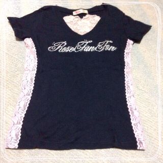 ローズファンファン(ROSE FANFAN)のROSE FANFAN セクシーTシャツ(カットソー(半袖/袖なし))