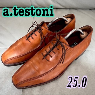 a.testoni - アテストーニ　ビジネスシューズ　25.0