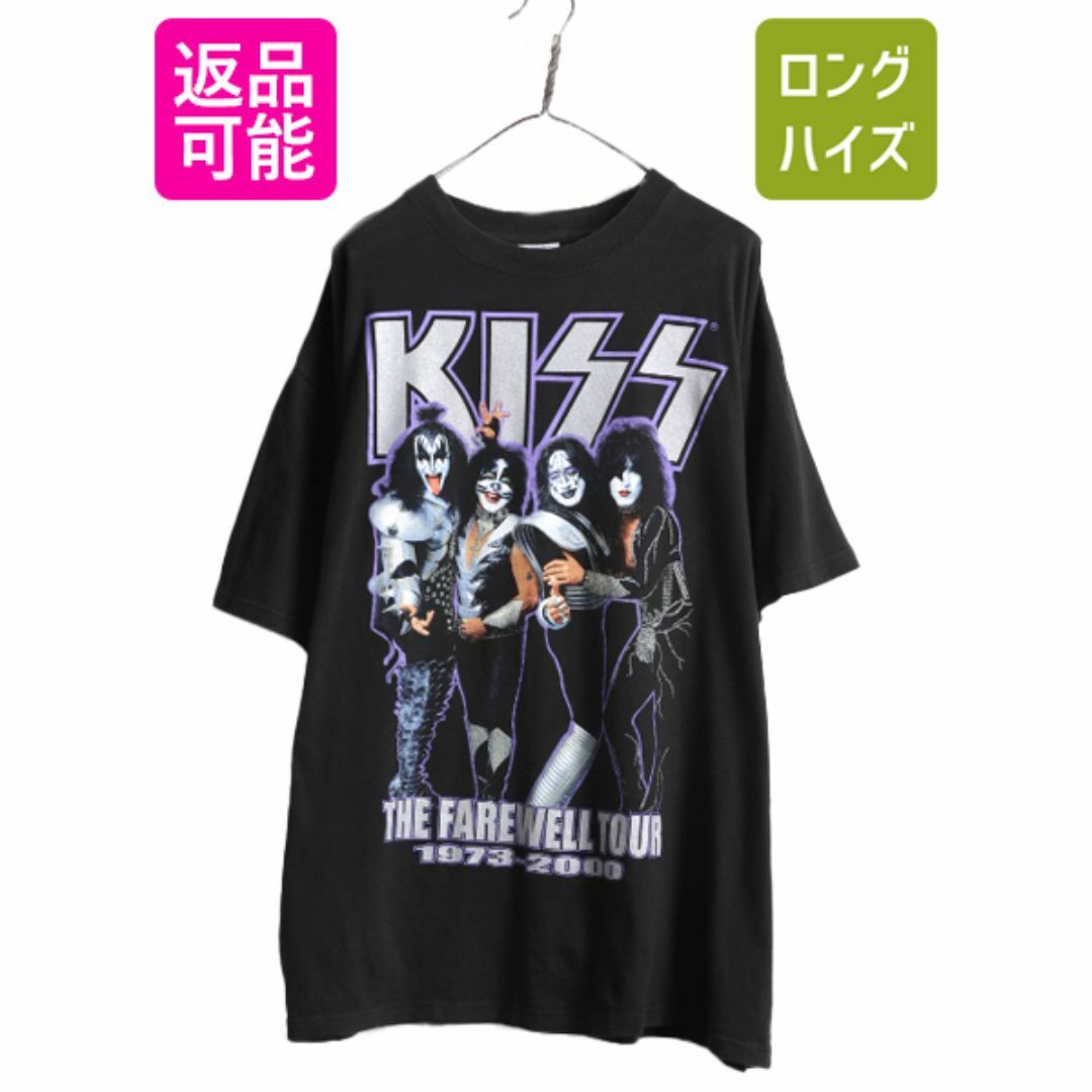 00s ☆ キッス ツアー プリント Tシャツ メンズ XXL / 古着 00 00s ☆ キッス ツアー プリント Tシャツ メンズ XXL / 古着 00