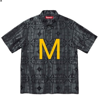 シュプリーム(Supreme)のSupreme Tray Jacquard S/S Shirt "Black"(Tシャツ/カットソー(半袖/袖なし))