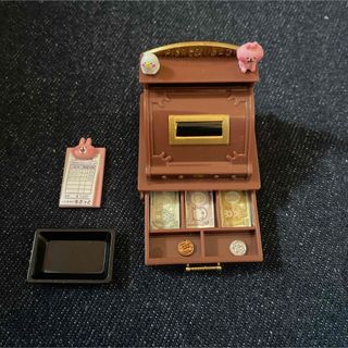 リーメント(Re-MeNT)のミニチュア　リーメント　カナヘイ　ピスケとうさぎ　レトロな喫茶店　レジ(キャラクターグッズ)