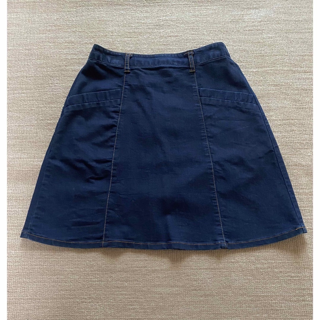 heather(ヘザー)のHeather♡デニムスカート 台形スカート ストレッチ レディースのスカート(ミニスカート)の商品写真