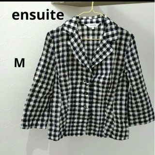 ensuite - サマージャケット　チェック　テーラード