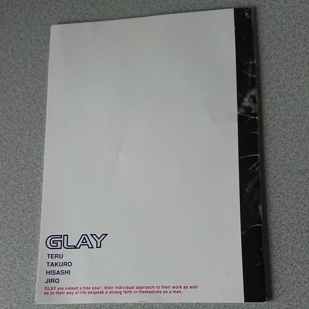 【未使用ですが、汚れあり】GLAY ノート(B5サイズ) エンタメ/ホビーのコレクション(その他)の商品写真