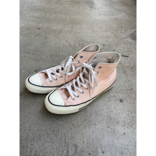 コンバース(CONVERSE)のCONVERSE ハイカットペールピンク（26cm）(スニーカー)