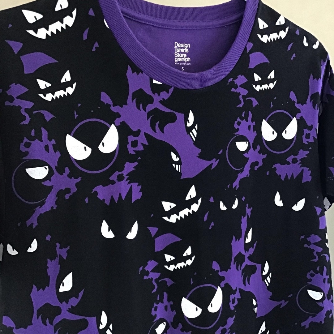 Design Tshirts Store graniph(グラニフ)のグラニフ graniph Tシャツ ゴーストタイプ パターン レディースのトップス(Tシャツ(半袖/袖なし))の商品写真