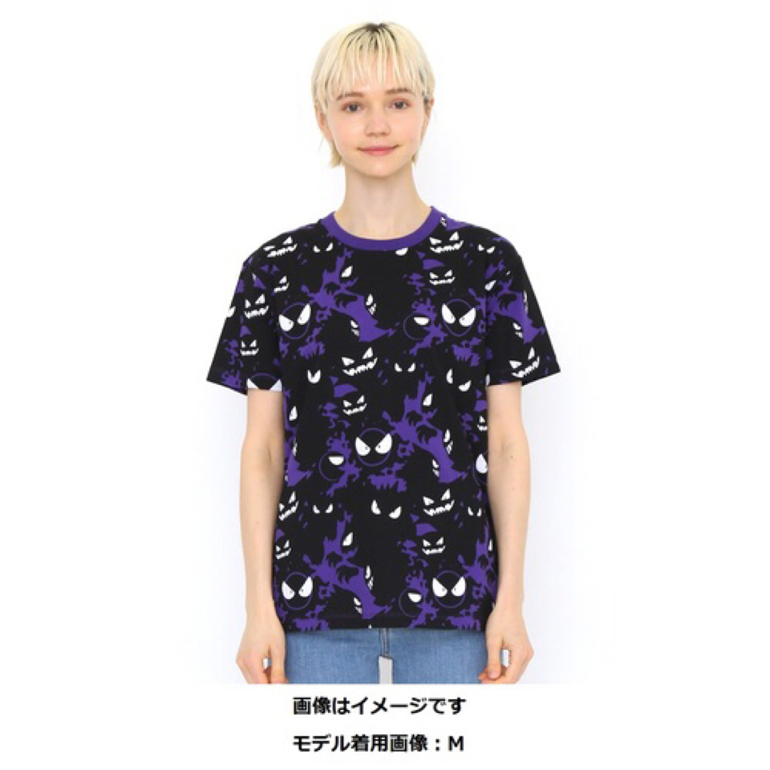 Design Tshirts Store graniph(グラニフ)のグラニフ graniph Tシャツ ゴーストタイプ パターン レディースのトップス(Tシャツ(半袖/袖なし))の商品写真