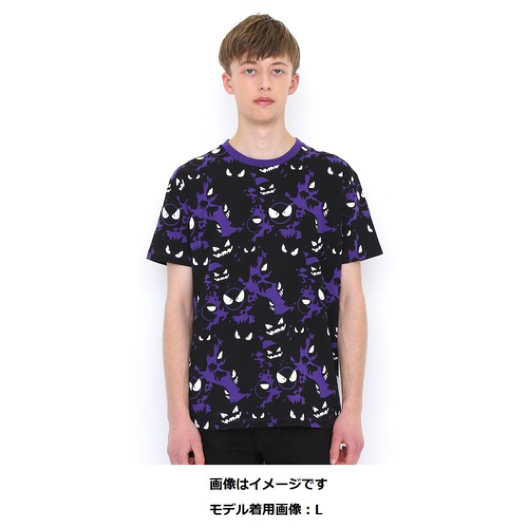 Design Tshirts Store graniph(グラニフ)のグラニフ graniph Tシャツ ゴーストタイプ パターン レディースのトップス(Tシャツ(半袖/袖なし))の商品写真