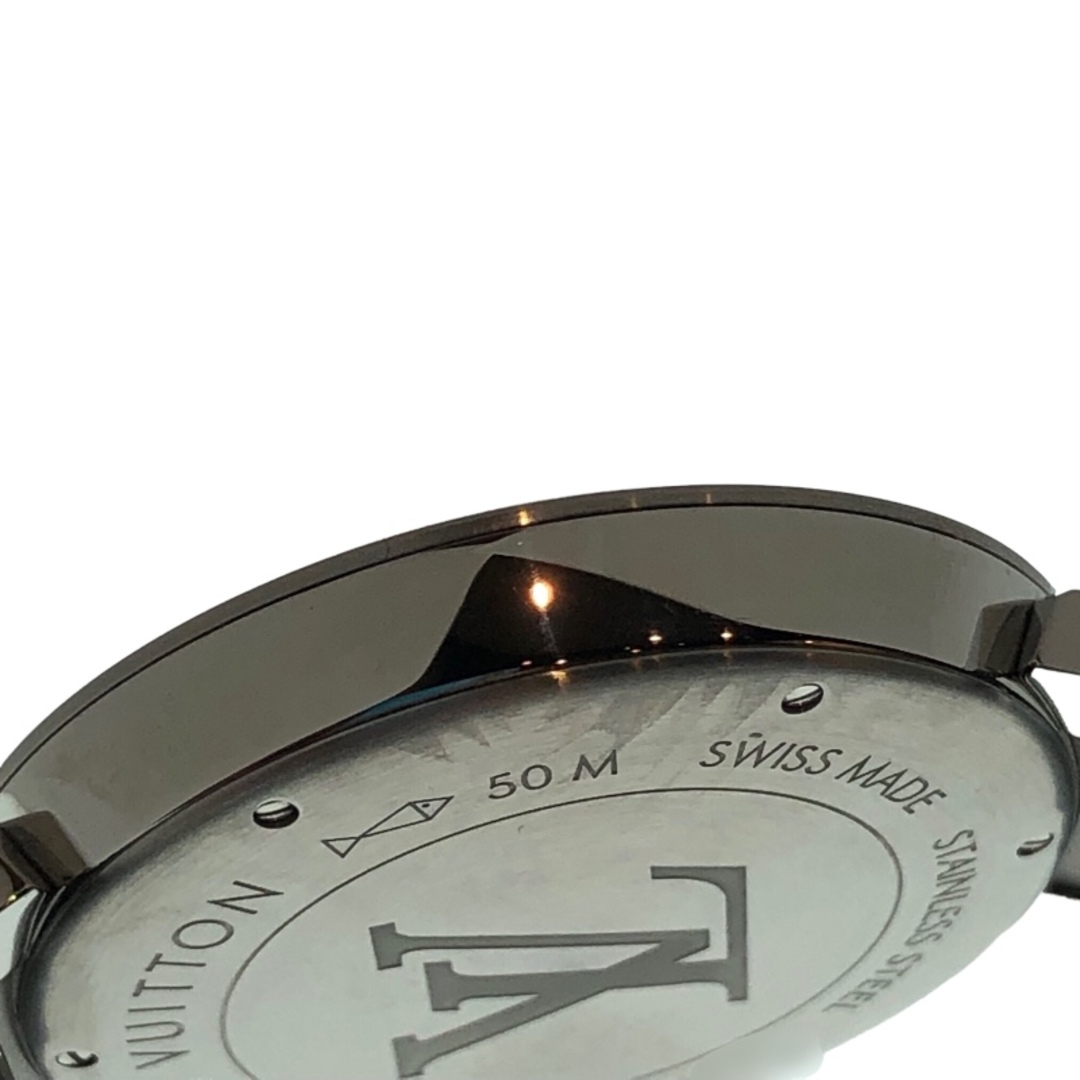 LOUIS VUITTON(ルイヴィトン)の　ルイ・ヴィトン LOUIS VUITTON タンブールスリム QA005 SS/純正ベルト メンズ 腕時計 メンズの時計(その他)の商品写真