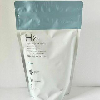 【アッシュアンド】水素入浴剤　新品未使用　750ｇ　1袋　日本製