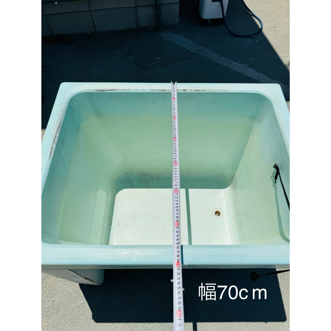 送料込み!団地 浴槽 風呂釜 水槽 軽量 90cm×70cm 風呂桶 雨水 送料込み!団地 浴槽 風呂釜 水槽 軽量 90cm×70cm 風呂桶 雨水
