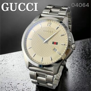 Gucci - 【極美品】グッチ GUCCI Gタイムレス シェリー スイス製 メンズ腕時計