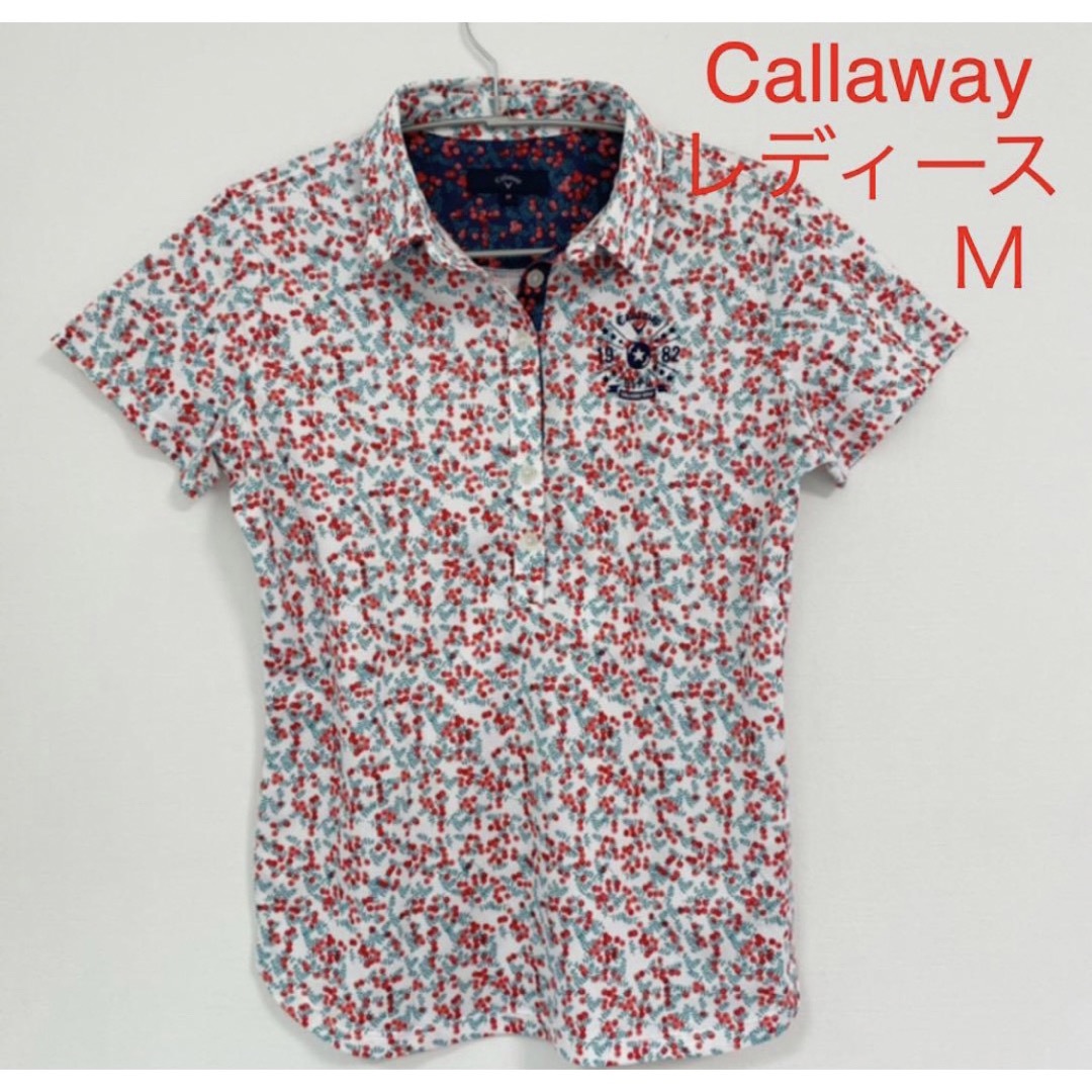 Callaway Golf(キャロウェイゴルフ)のキャロウェイ　半袖 レディースのトップス(ポロシャツ)の商品写真