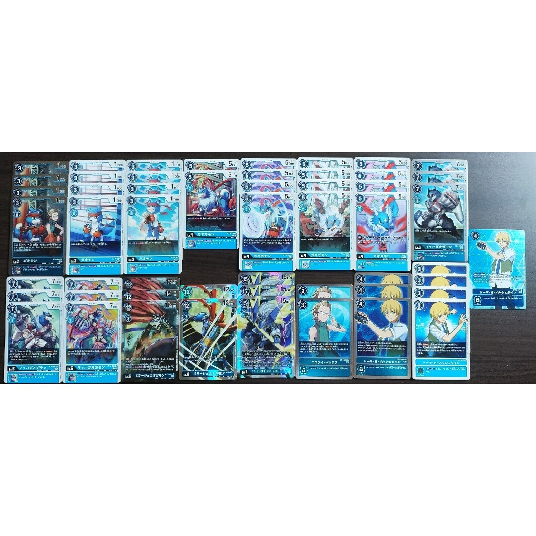 デッキパーツ ミラージュガオガモン バーストモード トーマ パラレル エンタメ/ホビーのトレーディングカード(シングルカード)の商品写真