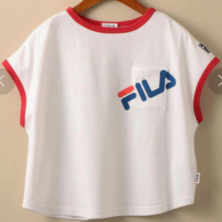 フィラ(FILA)の新品★ FILA フィラ★リンガーTシャツ★定価3,190円　140(Tシャツ/カットソー)