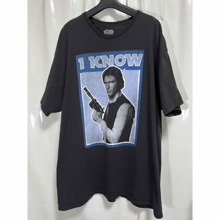 STAR WARS ハン ソロ I KNOW 公式Tシャツ  2XL(Tシャツ/カットソー(半袖/袖なし))