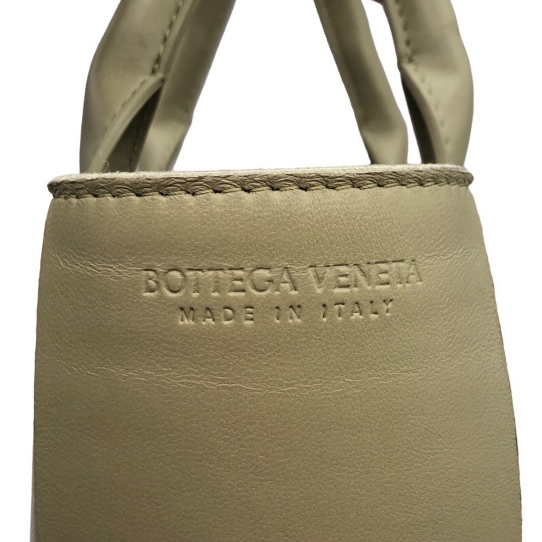 Bottega Veneta(ボッテガヴェネタ)の　ボッテガ・ヴェネタ BOTTEGA VENETA ミニ アルコトート トラバーチン ラムスキン ラム レディース トートバッグ レディースのバッグ(トートバッグ)の商品写真