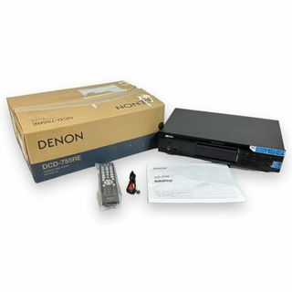 デノン(DENON)の【極美品】DENON CDプレーヤー DCD-755RE SP 元箱付き(アンプ)