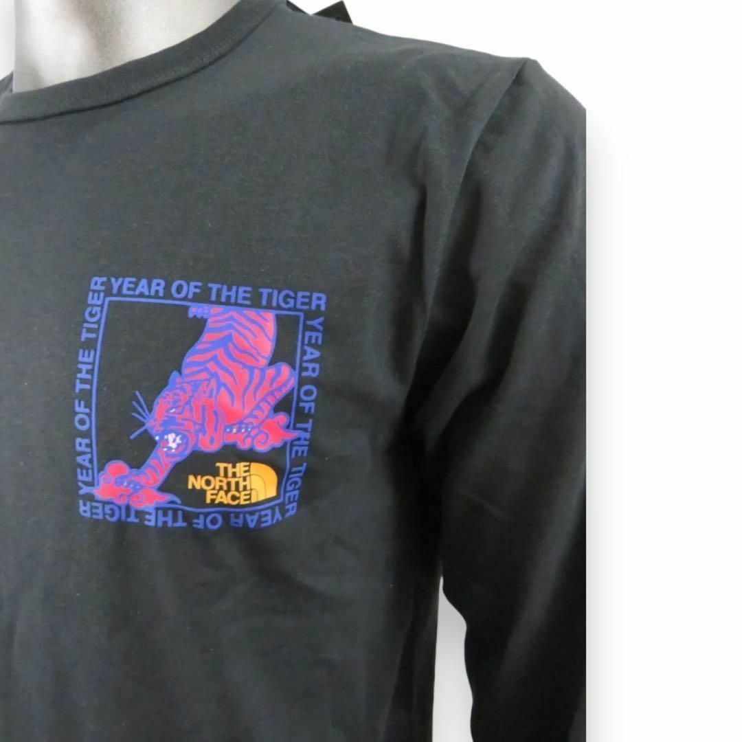 THE NORTH FACE(ザノースフェイス)の【US限定】ノースフェイス メンズ ロングTシャツ L ブラック メンズのトップス(Tシャツ/カットソー(七分/長袖))の商品写真