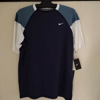 ナイキ(NIKE)のNIKE（ナイキ）UVカットシャツ UPF40+ 欧米Mサイズ(Tシャツ/カットソー(半袖/袖なし))