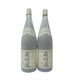 焼酎 森伊蔵酒造 森伊蔵 現行ラベル 芋焼酎 1800ml 25度 まとめ売り2本セット 【未開栓】 42405K79-94(焼酎)