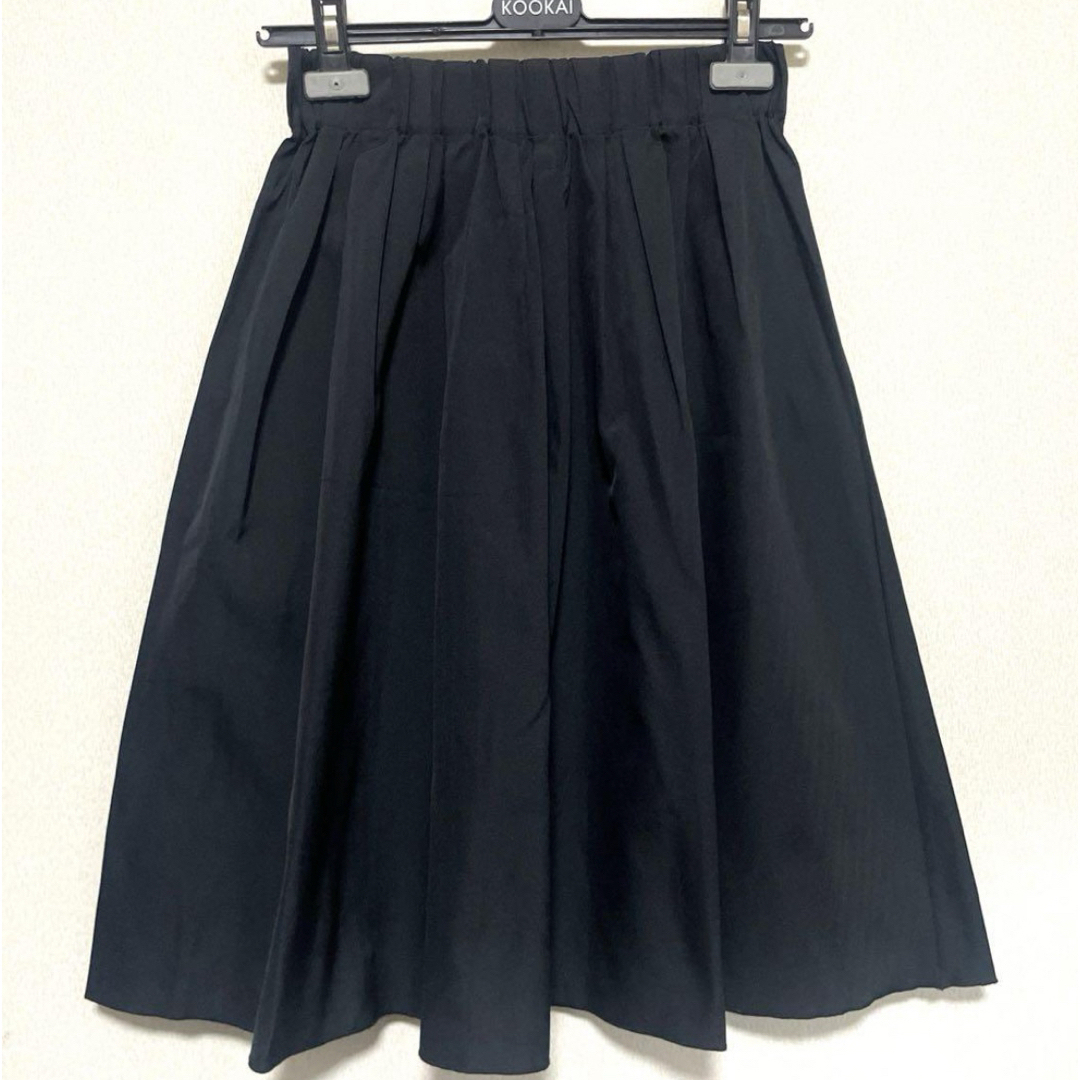 NARACAMICIE(ナラカミーチェ)の美品　NARACAMICIE タフタスカート　リバーシブルフレアスカート レディースのスカート(ひざ丈スカート)の商品写真