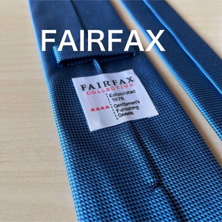 FAIR FAX - 【極美品】FAIRFAX  バスケット織りソリッドジャガードタイ