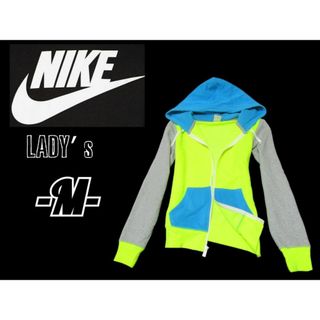 ナイキ(NIKE)のレディースM◇NIKE◇ネオンカラーパーカー(パーカー)