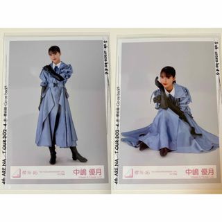 サクラザカフォーティシックス(櫻坂46)の櫻坂46 中嶋優月 生写真(アイドルグッズ)