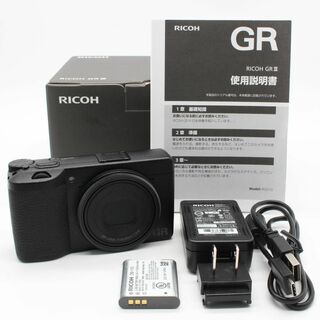 リコー(RICOH)のRICOH GR Ⅲ ショット数9844回(コンパクトデジタルカメラ)