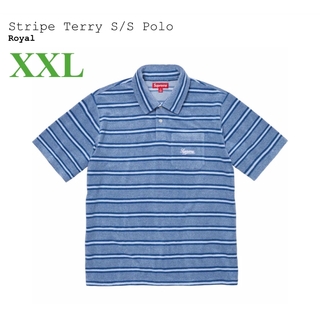 シュプリーム(Supreme)のSupreme Stripe Terry S/S Polo(ポロシャツ)