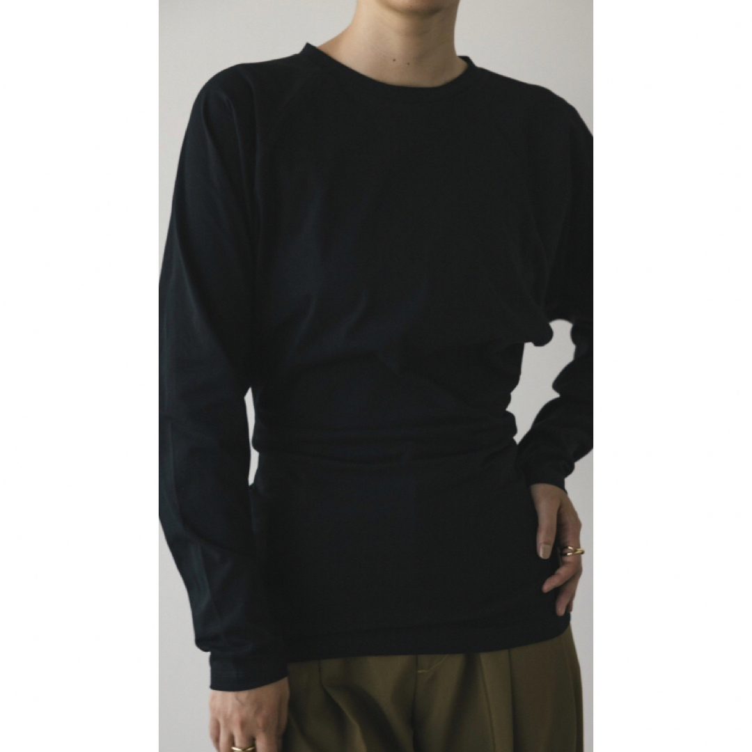 CLANE(クラネ)のSTYLEMIXER ウエストシェイプロンT レディースのトップス(Tシャツ(長袖/七分))の商品写真