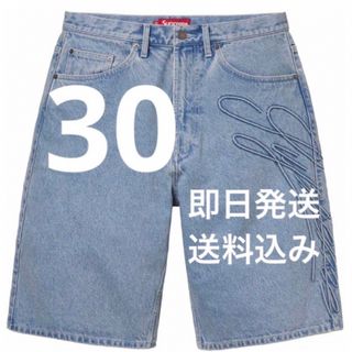 Supreme - 30 即日発送 送料込み Script Baggy Denim Short