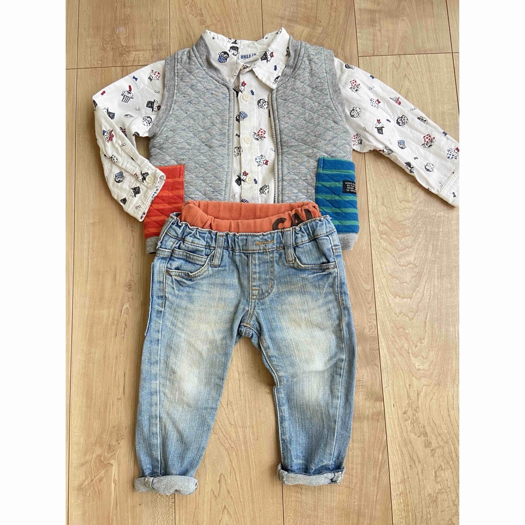 BREEZE(ブリーズ)のコーディネート3点セット キッズ/ベビー/マタニティのキッズ服男の子用(90cm~)(その他)の商品写真