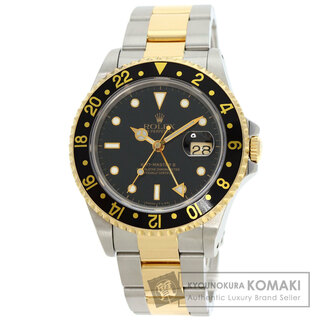 ロレックス(ROLEX)のROLEX 16713 GMTマスター2 腕時計 SS SSxK18YG メンズ(腕時計(アナログ))