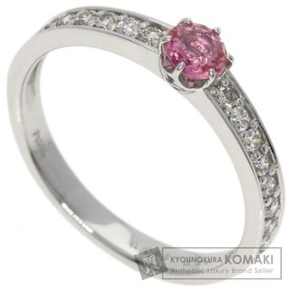 SELECT JEWELRY ピンクサファイア ダイヤモンド リング・指輪 PT950 レディース(リング(指輪))