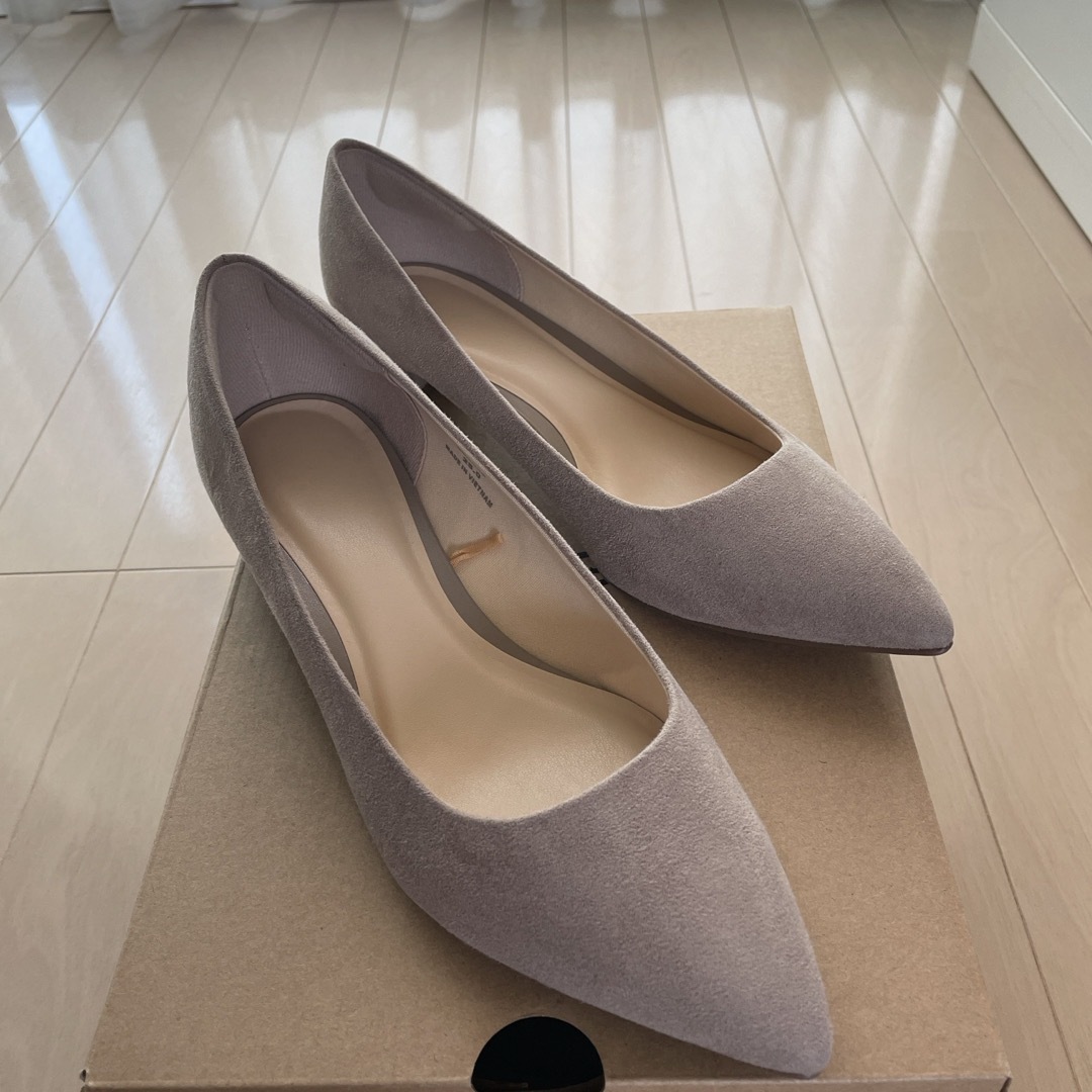 GU マシュマロローヒールパンプス レディースの靴/シューズ(ハイヒール/パンプス)の商品写真