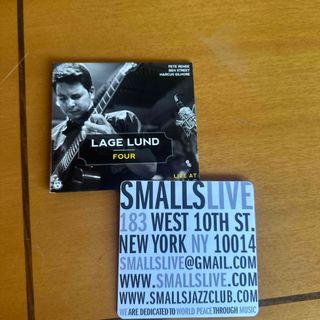 紙ジャケット LAGE LUND Four live at smalls