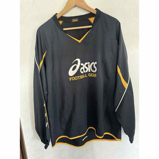 アシックス(asics)のアシックス football gear 90年代 ピステ ブラック XL(ウェア)